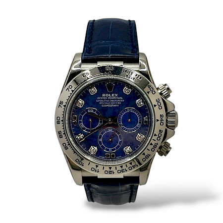 Rolex Zenith Sodalite Blue Dial 16519